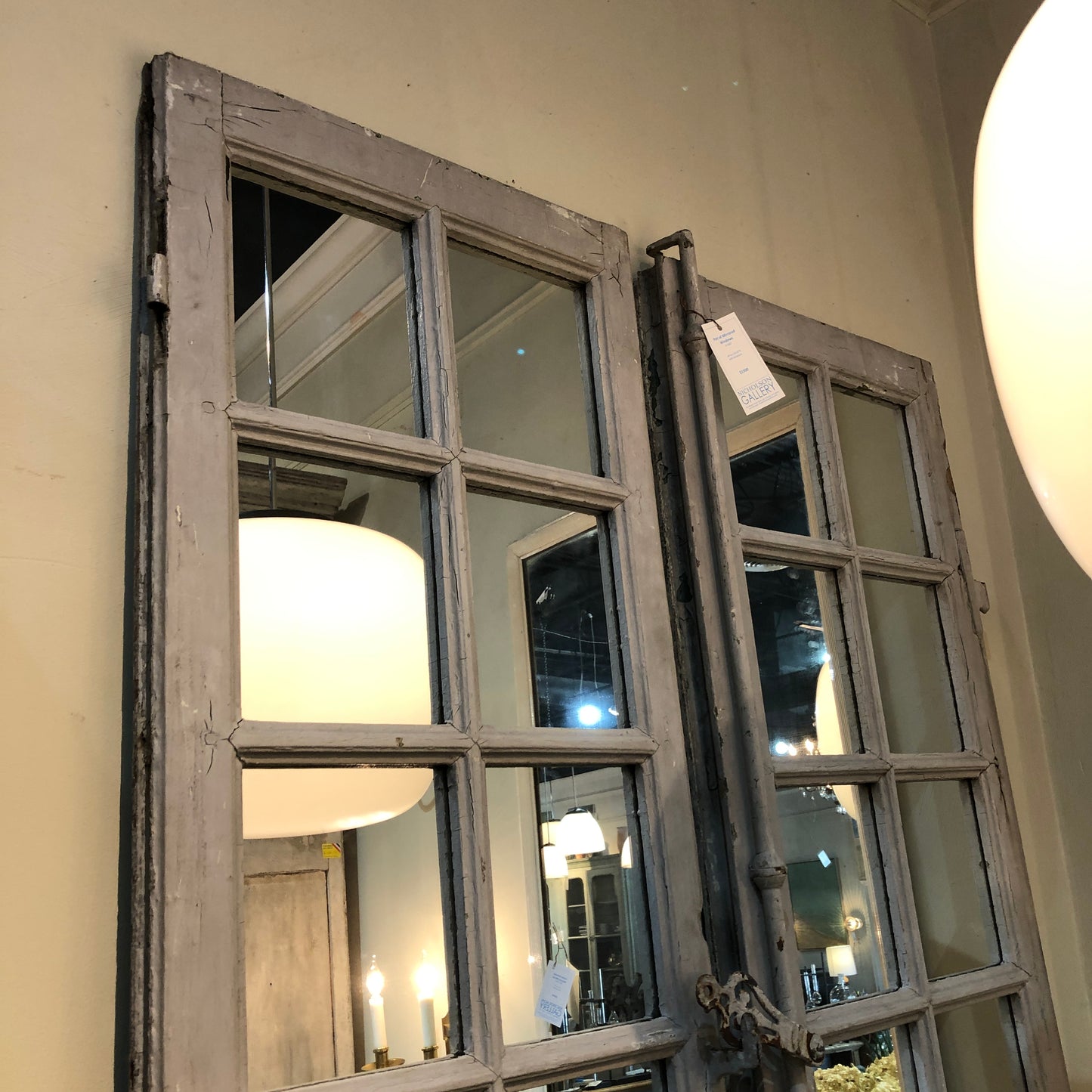 Pair of Mirrored Windows