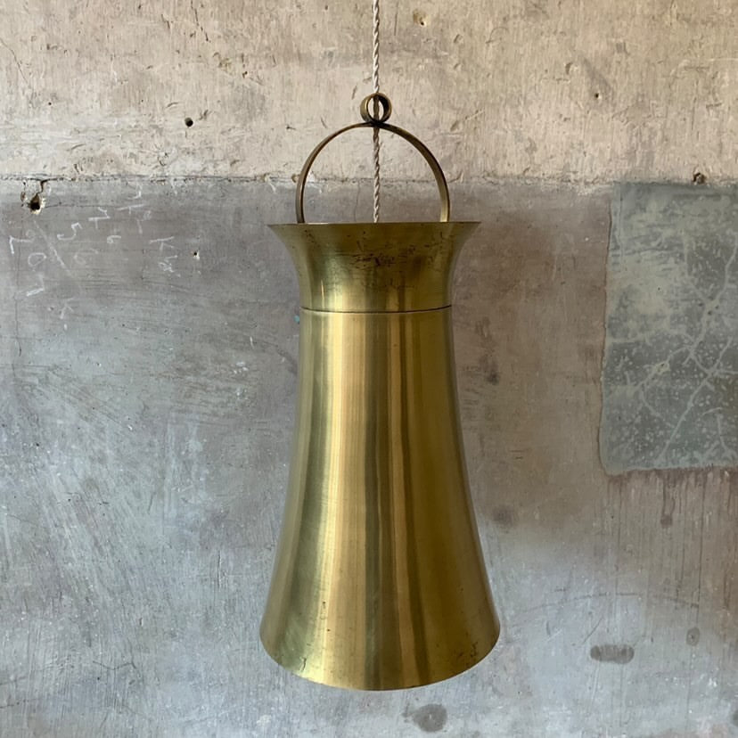 Tall Brass Pendants