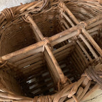 Divided Wine Bottle Basket (6 Spaces)