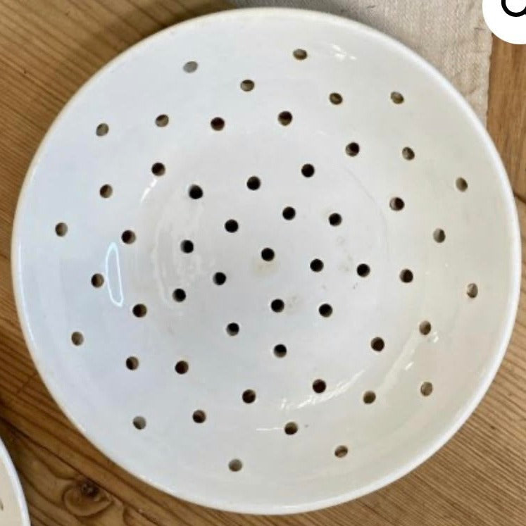 Creamware Perforated Bowl