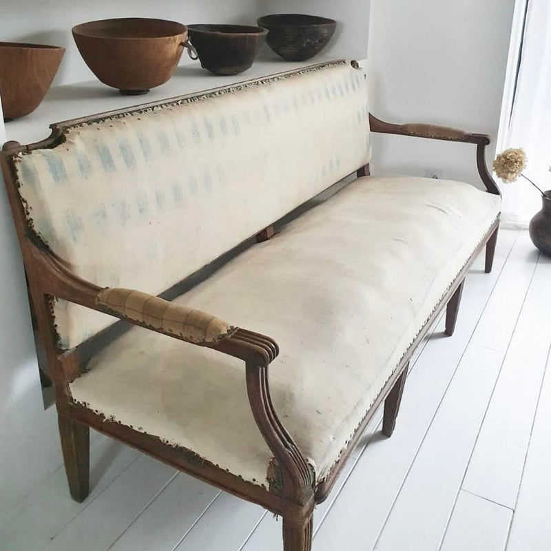 Oak 18th Century Directoire Period Sofa