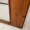 Beech Bamboo Arched Top Mercury Mirror