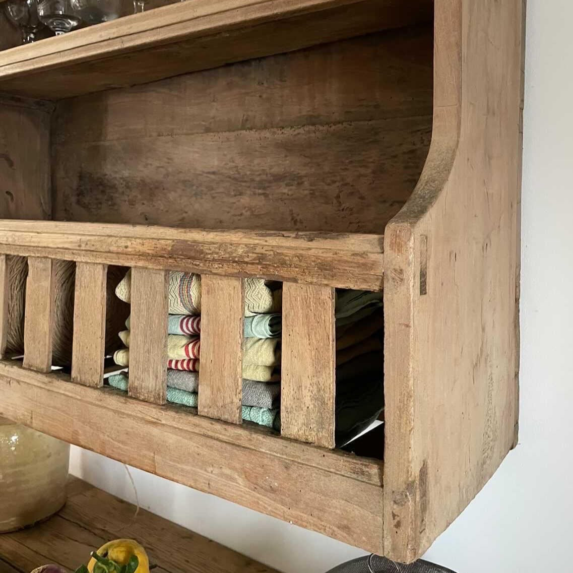 Walnut Hanging Shelves