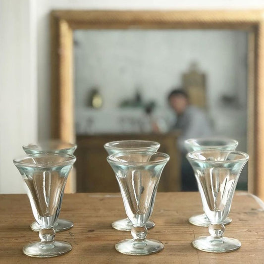 Set of 5 Tulip Bistro Glasses