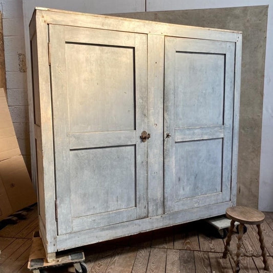 Historical Grey Stable Cabinet