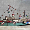 Folk Art Model Boat