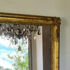 Gold Leaf Mirror with Mercury Glass