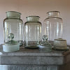 Glass Canisters with Tops