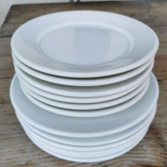 White Bistro Plates