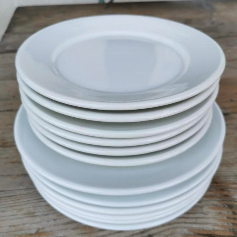 White Bistro Plates
