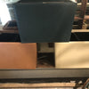 Leather Double Waste Basket
