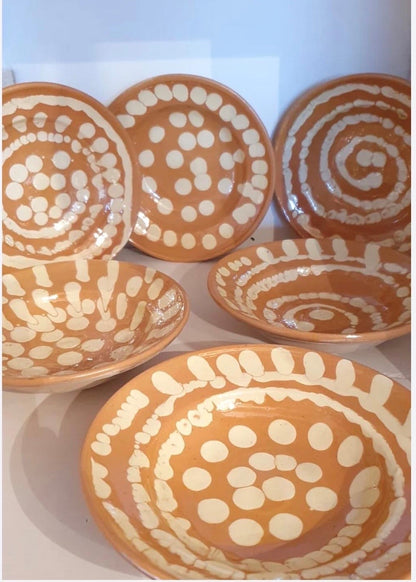 Swirl & Dot Dishes