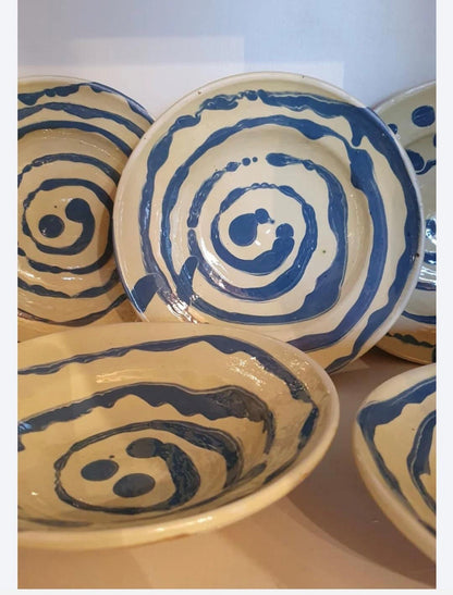 Swirl & Dot Dishes