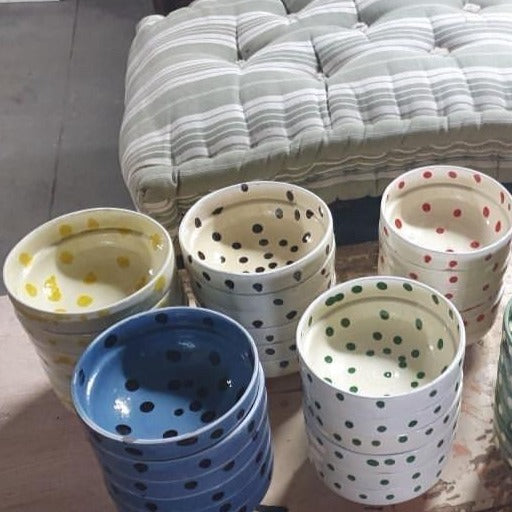 Polka Dot Bowls