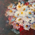 Oil on Board -"Flowers"
