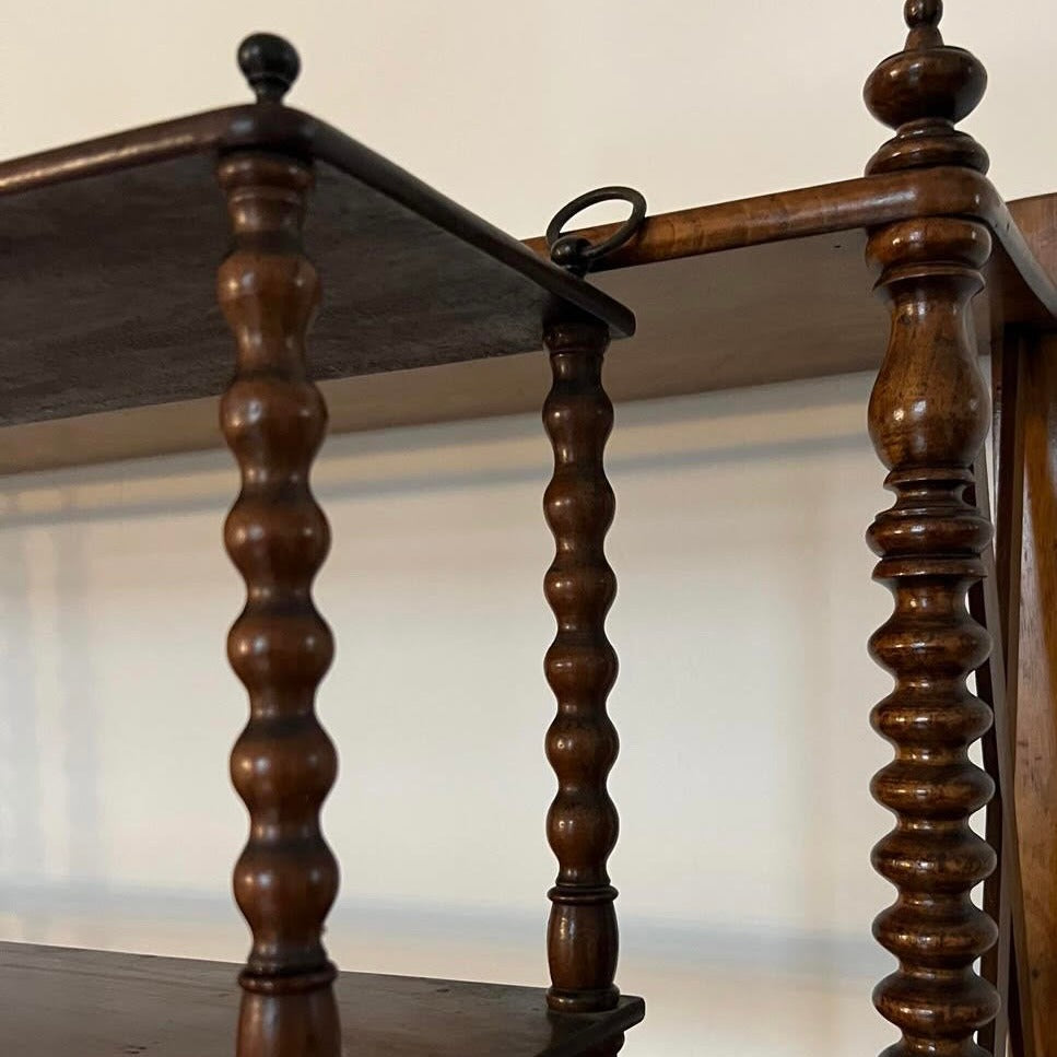 Chic 1850's Walnut Shelves (Small)