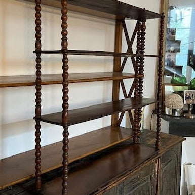 Chic 1850's Walnut Shelves (Small)