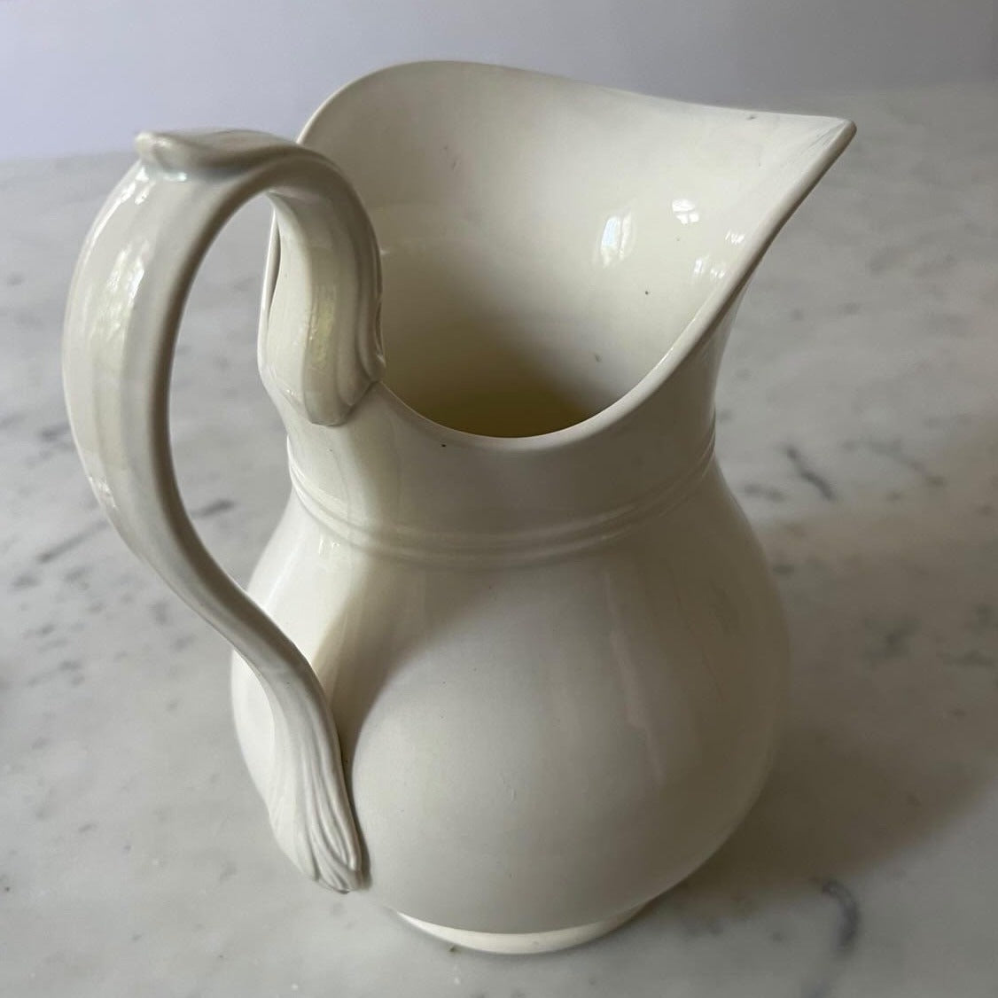 White Pitcher