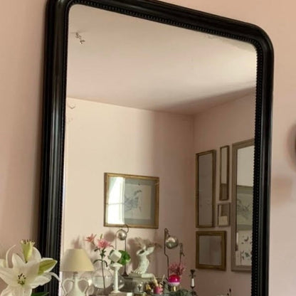 Black Louis Philippe Mirror