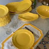 Bright Yellow 29 Piece Dinnerware by Sicard since 1890