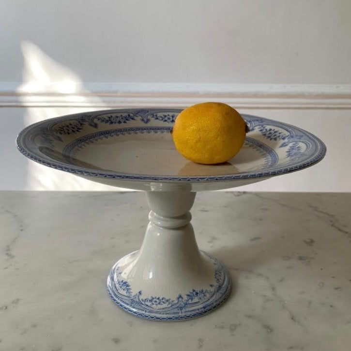 Blue and White Cake Stand