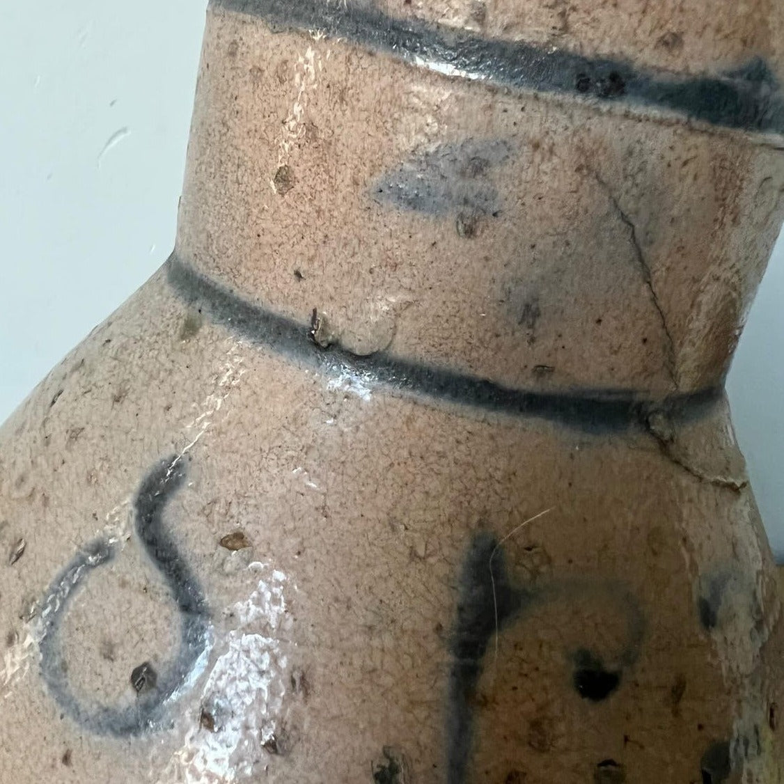 Early 1800’s Stoneware Pitcher