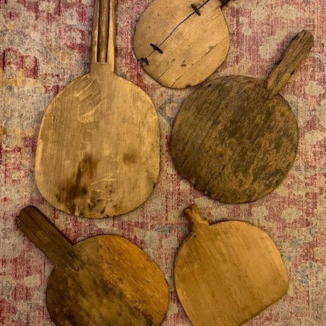 Cutting Board with Primitive Repairs