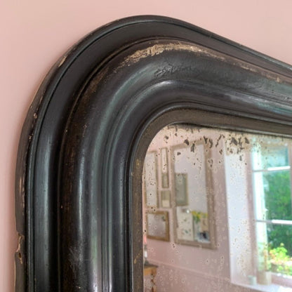 Louis Philippe Silvered Mirror (Needs Restoration)