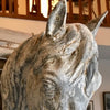 Zinc Horse Head from Butcher Shop