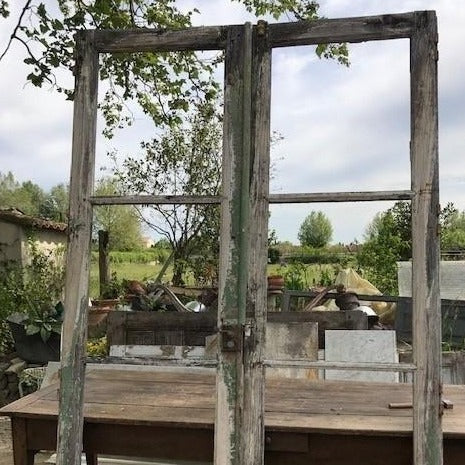 Orangerie Doors-Oak with Old Glass