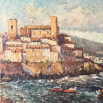 Small Painting on Board - Antibes