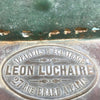 Lantern - Tole/Brass 19th C. with Original Paris Makers Label