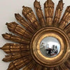 Wood Starburst Mirror