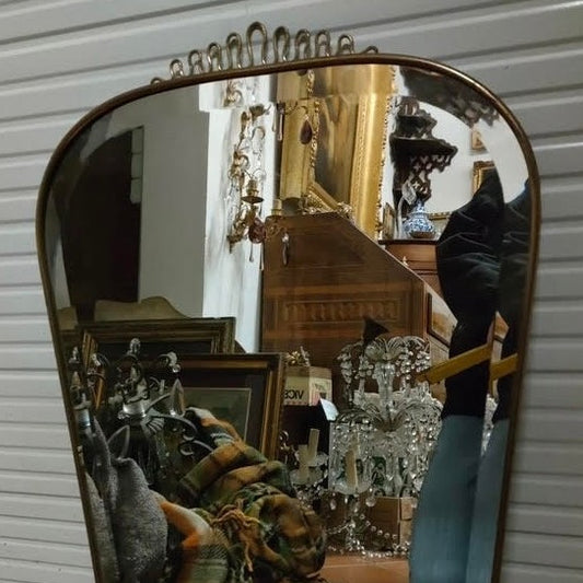 Gio Ponti Style Italian Mirror