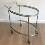 Bar Cart #6 Silver Plate Neoclassical Style