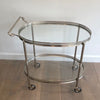 Bar Cart #6 Silver Plate Neoclassical Style