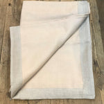 Alpaca Throw Linen Binding (Small)