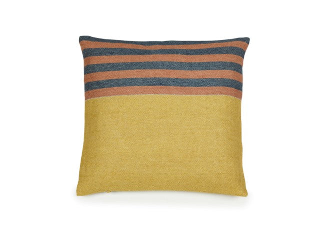 The Belgian Pillow -Red Earth Stripe