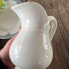 White Pitcher with Small chip