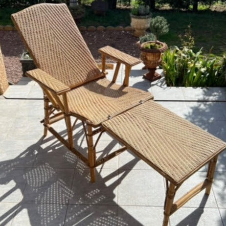 Rattan Chaise