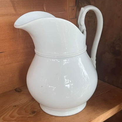 White French Pitcher