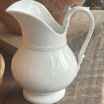 White Wash Pitcher