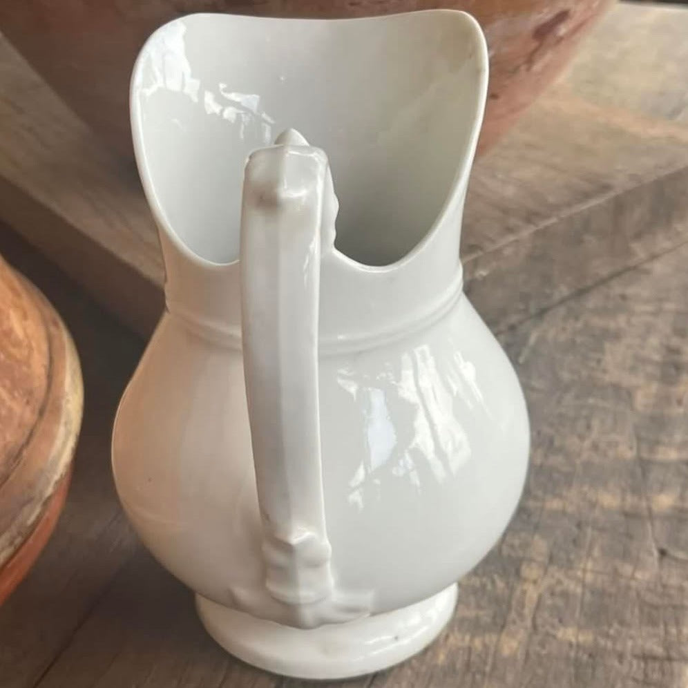 White Wash Pitcher