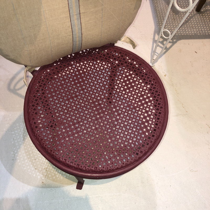 Perforated Iron Garden Chair