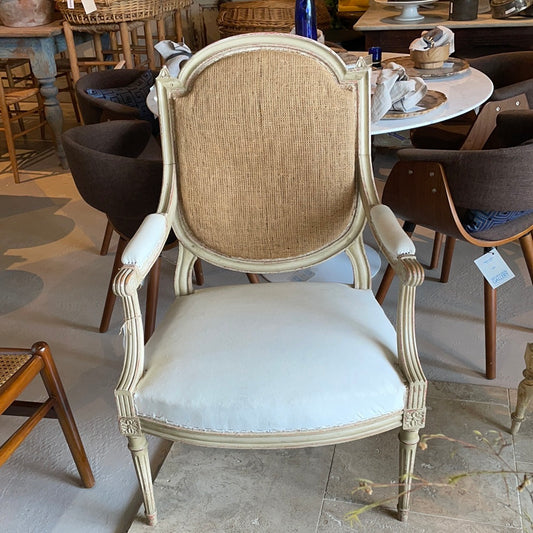 Pair Of Louis XVI Style Arm Chair