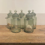 Glass Canisters with Tops