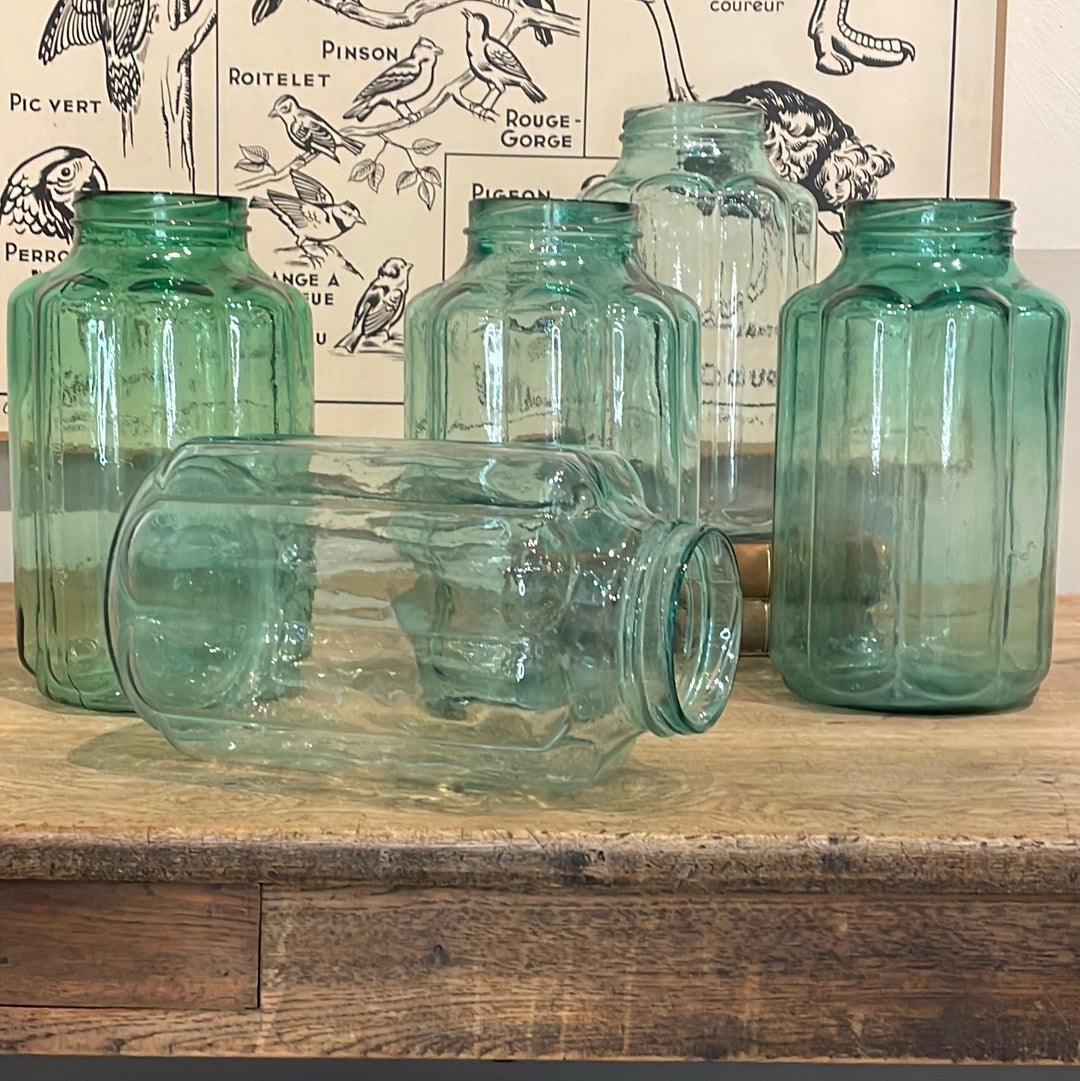 Pickling Jar with Unusual Ribs