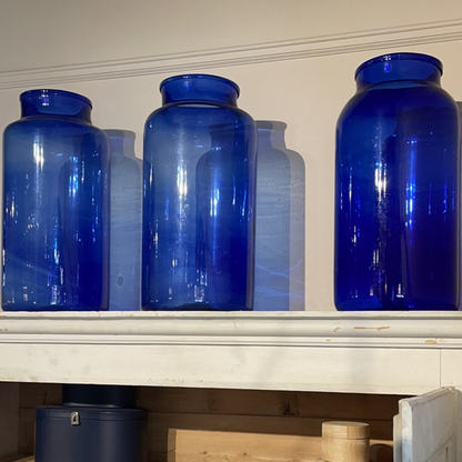 Cobalt Blue Glass Vessels