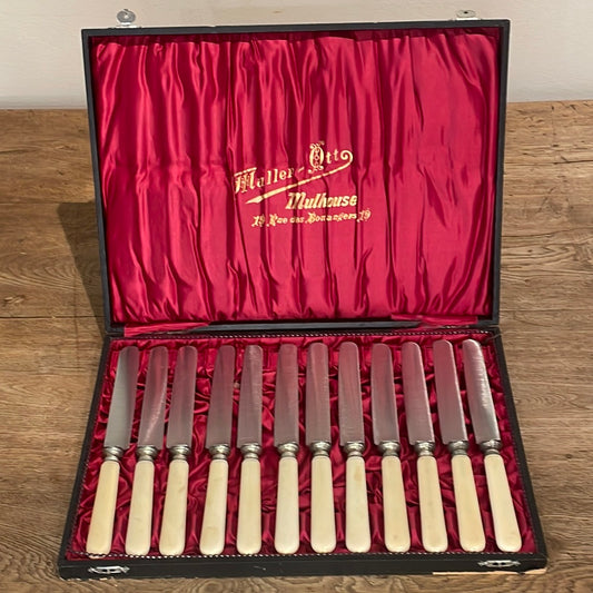 Ivory handled Knives in original Box