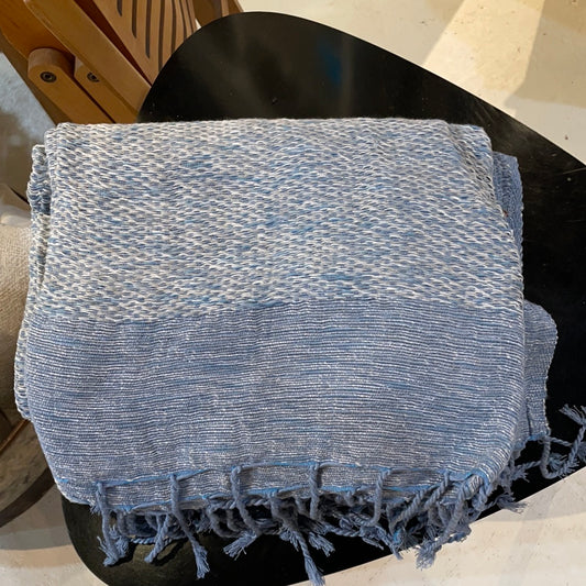 Mykonos Ocean Blue Throw